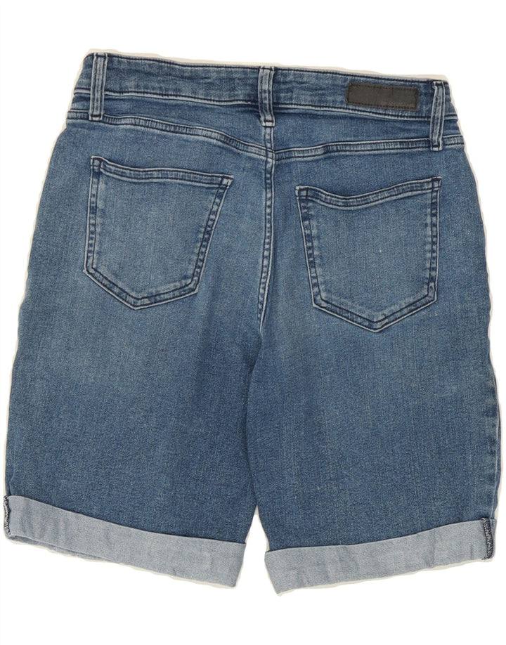 DKNY Womens Denim Shorts US 8 Medium W28 Blue Cotton Vintage Dkny and Second-Hand Dkny from Messina Hembry 