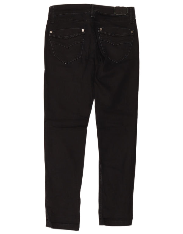 Replay Womens Slim Jeans W27 L32 Black Cotton