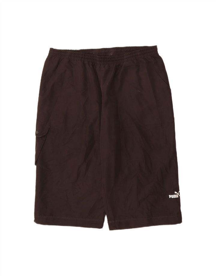 PUMA Mens Sport Shorts 2XL  Black Vintage Puma and Second-Hand Puma from Messina Hembry 