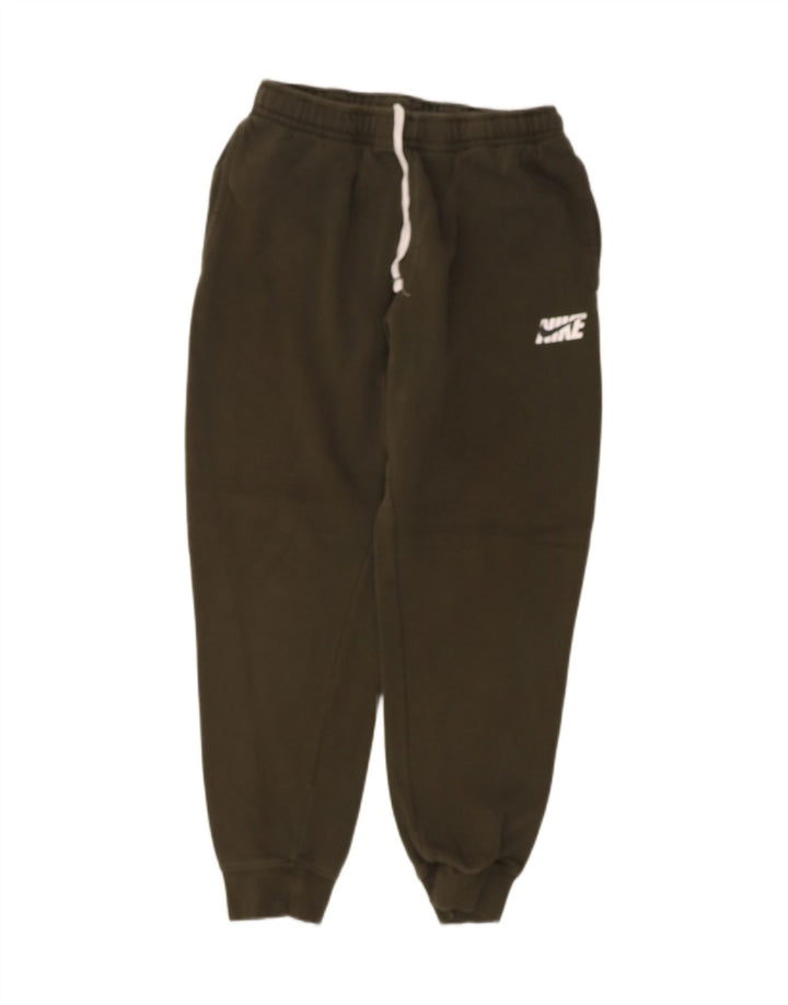 NIKE Mens Tracksuit Trousers Joggers Medium  Khaki Cotton Vintage Nike and Second-Hand Nike from Messina Hembry 