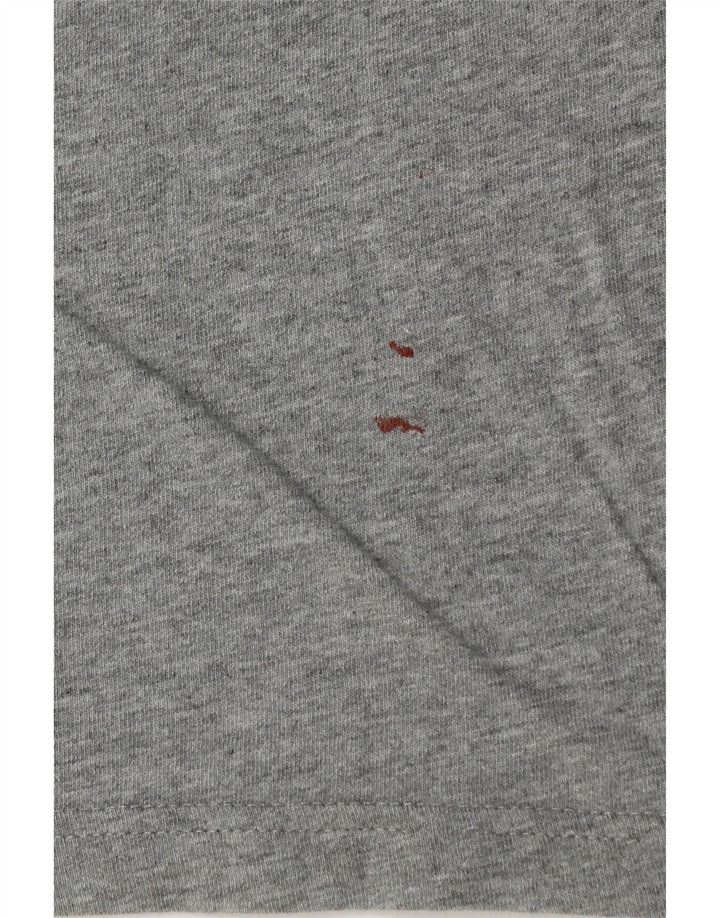 NIKE Mens Regular Fit Graphic T-Shirt Top Medium Grey