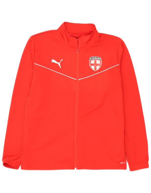 Puma Veste de Survêtement Club Milano Homme Rouge Large Polyester