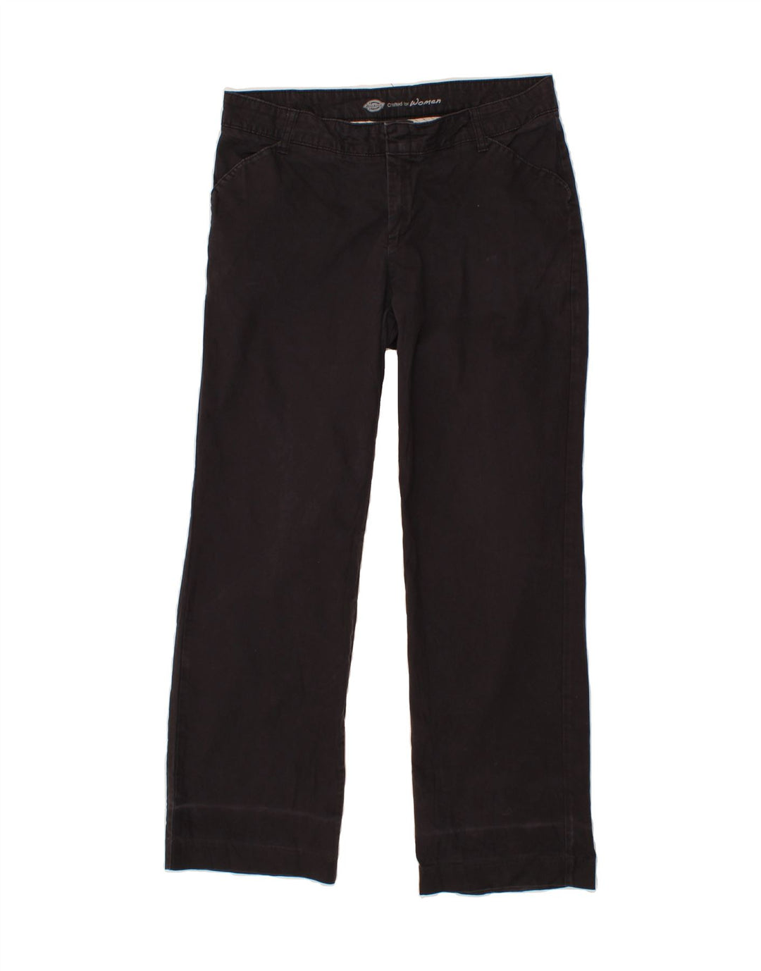 DICKIES Womens Straight Casual Trousers W34 L29  Grey Vintage Dickies and Second-Hand Dickies from Messina Hembry 