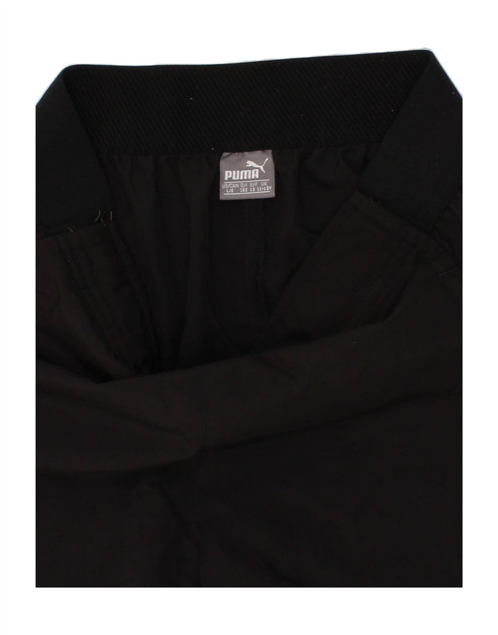 PUMA Boys Sport Shorts 11-12 Years Black Vintage Puma and Second-Hand Puma from Messina Hembry 