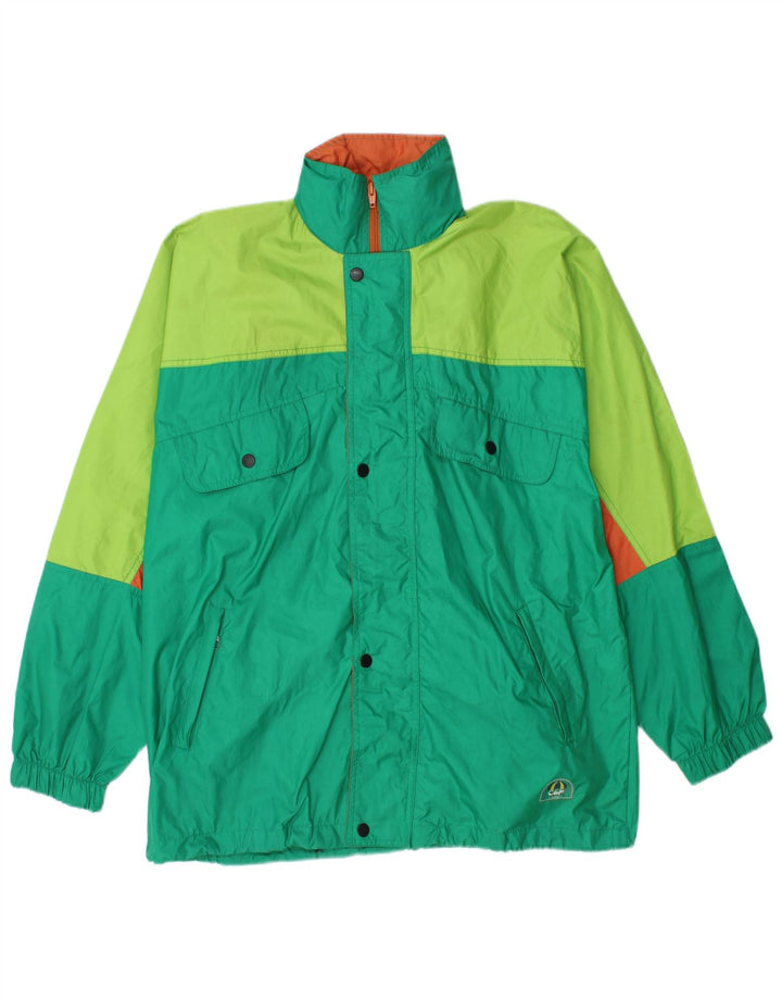 F.LLI CAMPAGNOLO Boys Rain Jacket 15-16 Years Multicoloured Colourblock