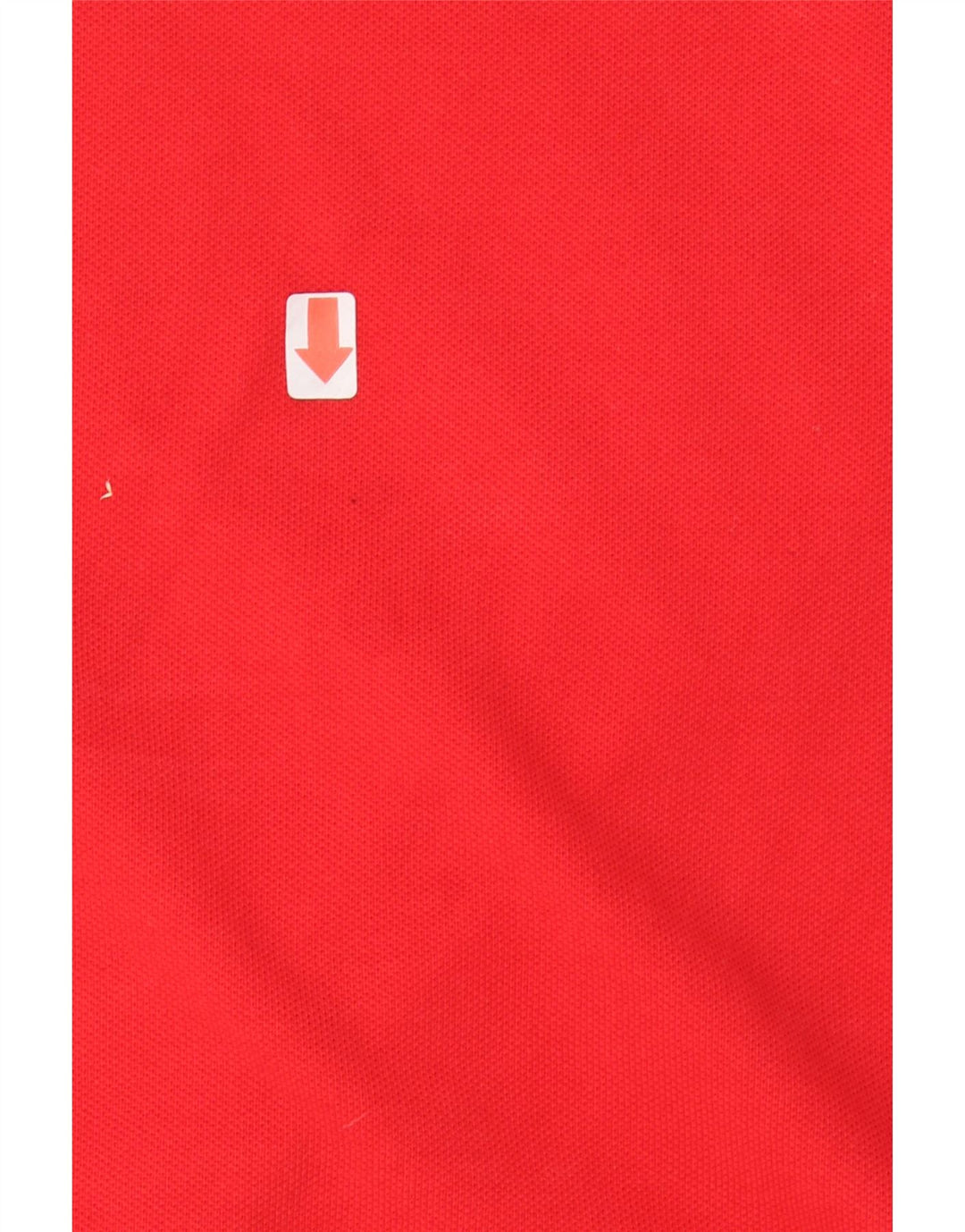 NIKE Mens Polo Shirt Medium Red Cotton Vintage Nike and Second-Hand Nike from Messina Hembry 