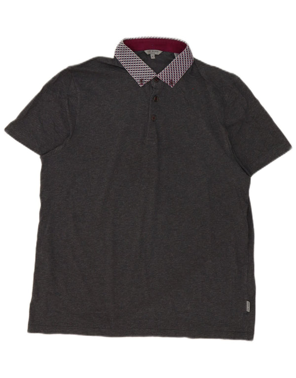 Ted Baker herre poloshirt str. 4 Large Grå
