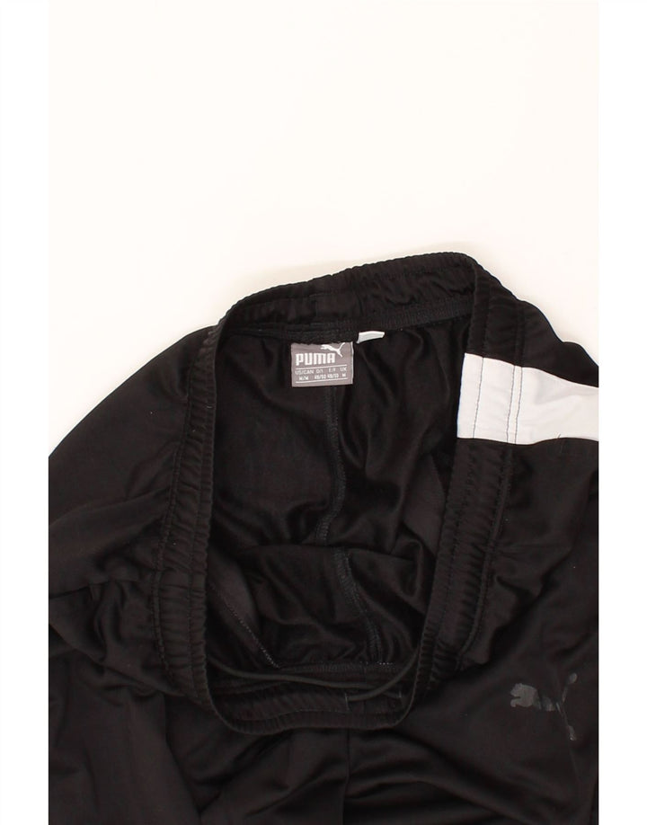 PUMA Mens Tracksuit Trousers Medium Black Colourblock Vintage Puma and Second-Hand Puma from Messina Hembry 
