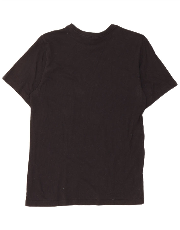 Nike Mens T-Shirt Top Small Black Cotton