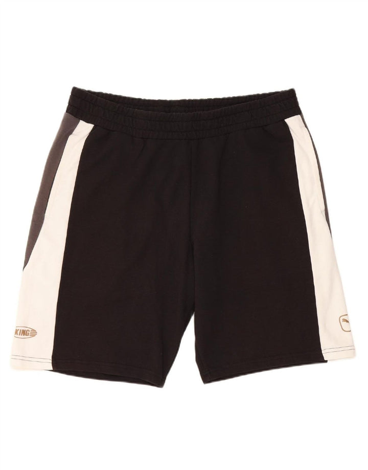 PUMA Mens Sport Shorts XL  Black Colourblock Vintage Puma and Second-Hand Puma from Messina Hembry 