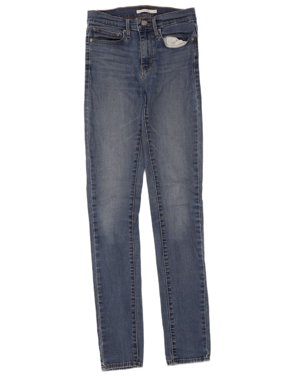 Jeans skinny dimagranti da donna Levi's W27 L34 cotone blu