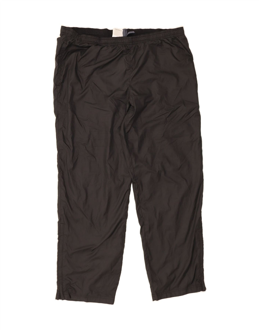 REEBOK Mens Tracksuit Trousers XL Black Polyester Vintage Reebok and Second-Hand Reebok from Messina Hembry 