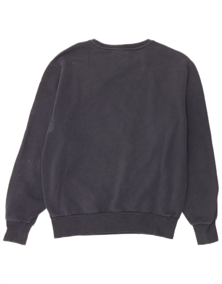 Ellesse Herren-Sweatshirt-Pullover, mittelmarineblaue Baumwolle