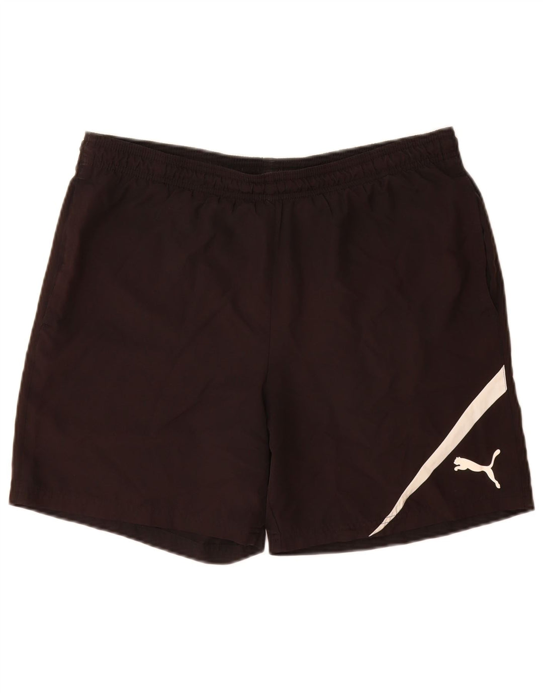 Puma Mens Swimming Shorts Medium Black Polyester