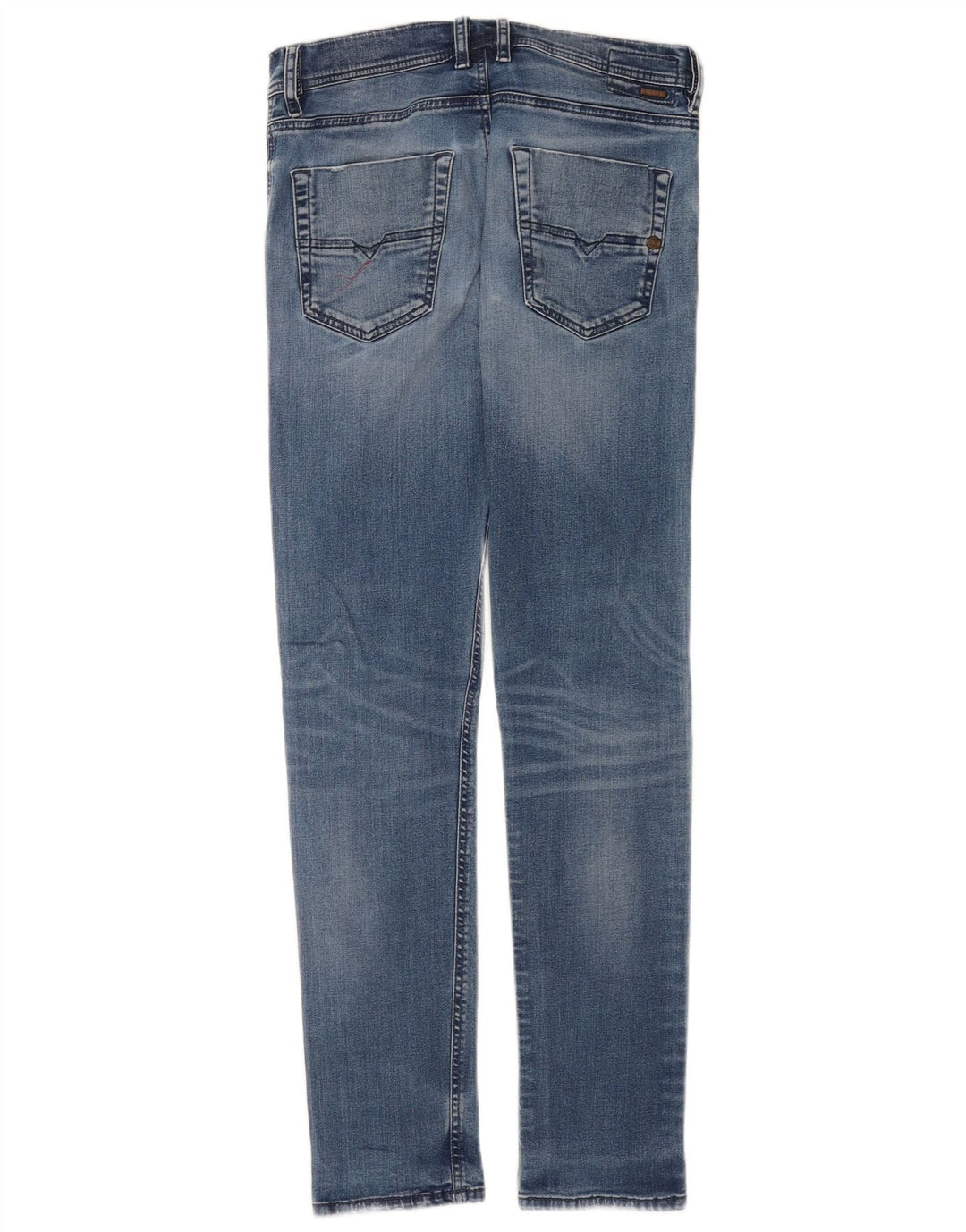 Męskie jeansy Diesel Slim W29 L31 Niebieskie bawełniane