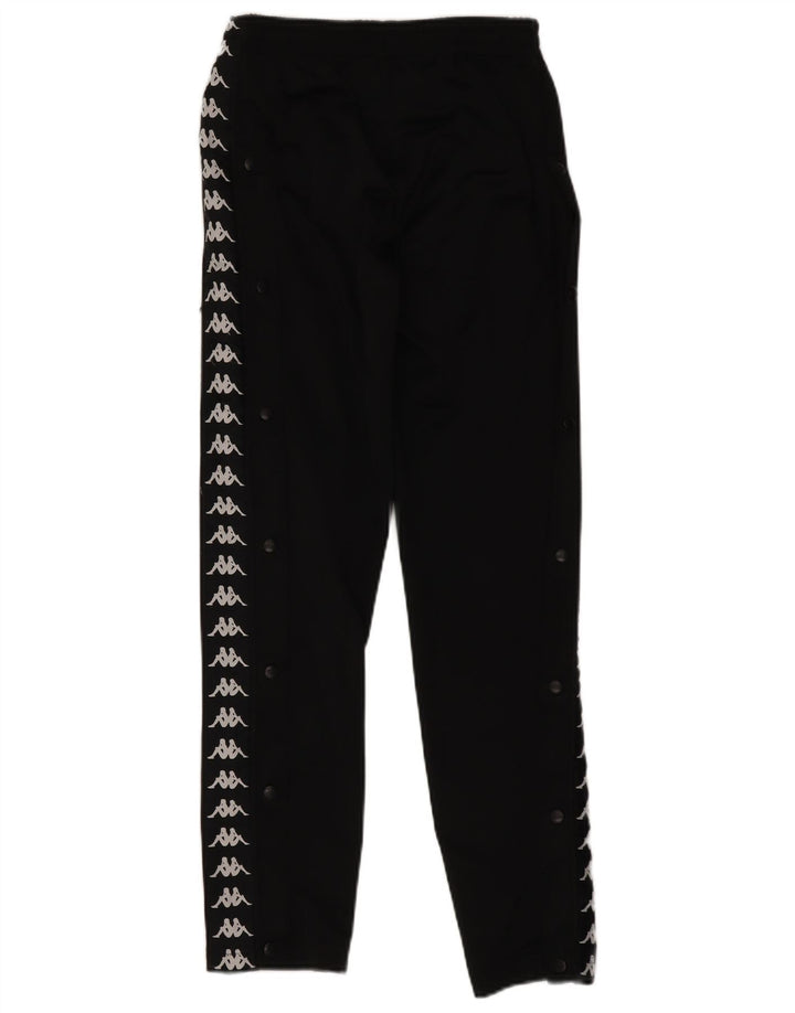Kappa Pantalon de Survêtement Graphique Homme Petit Noir