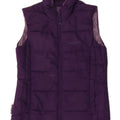 MOUNTAIN WAREHOUSE Womens Padded Gilet UK 8 Small  Purple Polyester