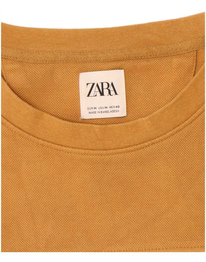 Zara Sweatshirt Jumper UK 14 Medium Flerfarvet Colourblock