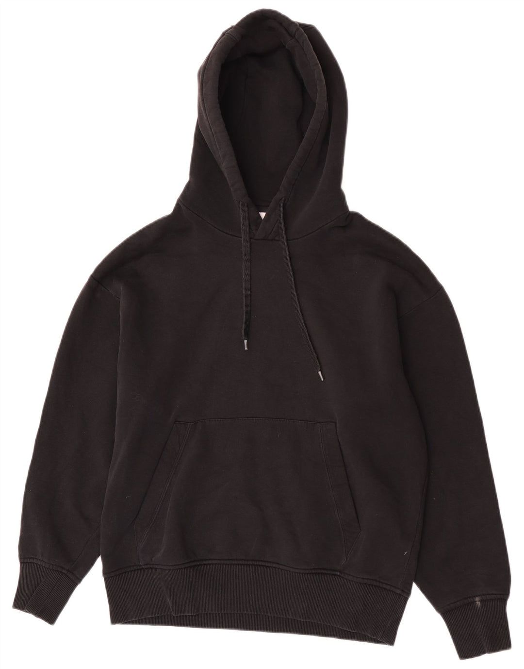 Zara Mens Hoodie Jumper Small Black