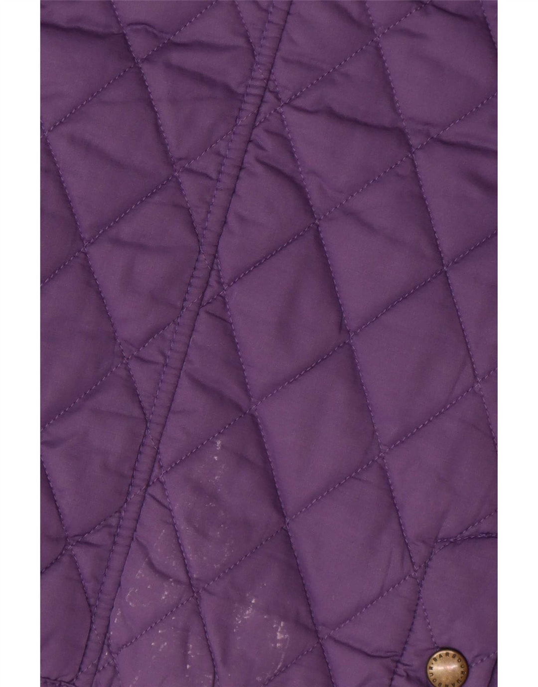 Barbour Veste matelassée pour femme UK 12 Polyester violet moyen