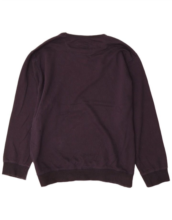 French Connection Sweat-shirt pour homme en coton bleu marine 5XL