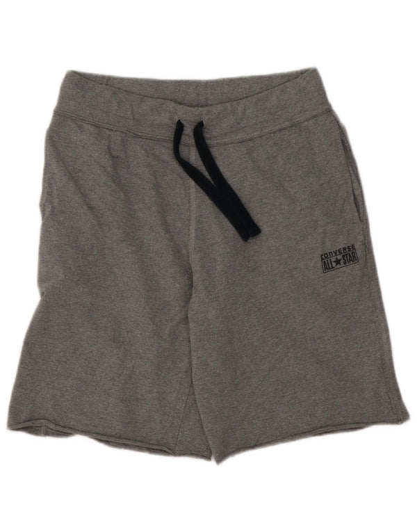 Converse Mens Sport Shorts Small Grey Cotton