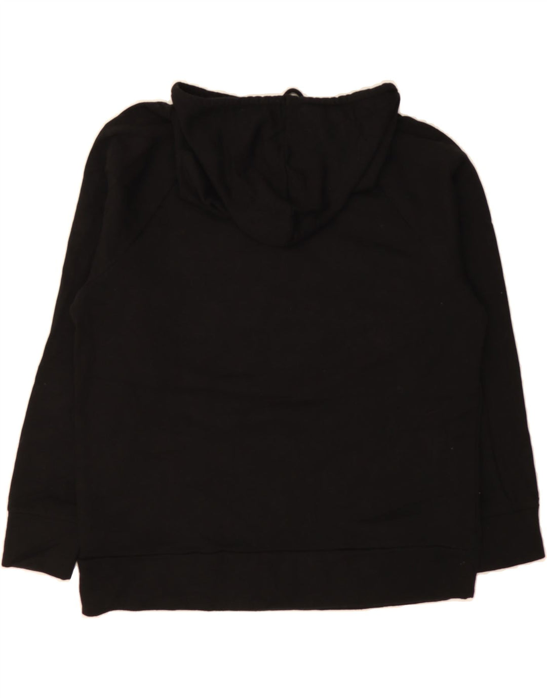 EDDIE BAUER Womens Hoodie Jumper UK 16 Large Black Polyester Vintage Eddie Bauer and Second-Hand Eddie Bauer from Messina Hembry 