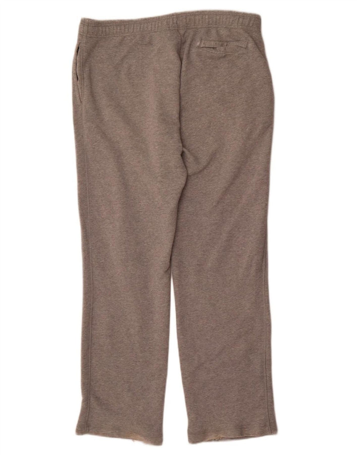 REEBOK Mens Tracksuit Trousers XL Grey Cotton