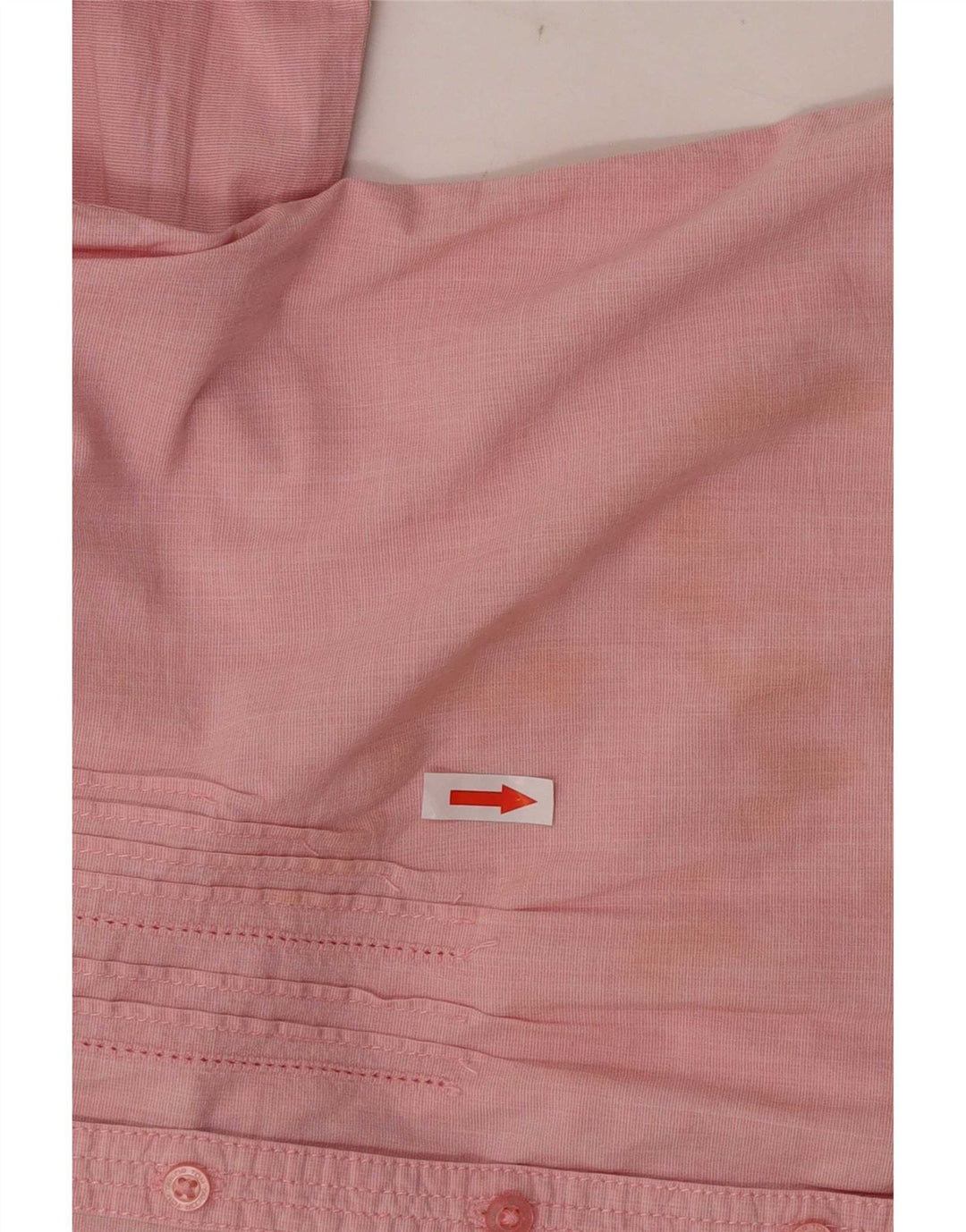 Tom Tailor Womens Tuxedo Shirt EU 38 Medium Pink Cotton