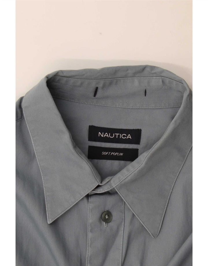 Nautica Mens Shirt XL Grey