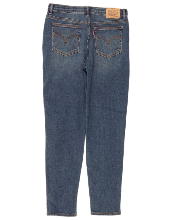 Levi's Girls Distressed Skinny Jeans 15-16 år W30 L28 Blue Cotton