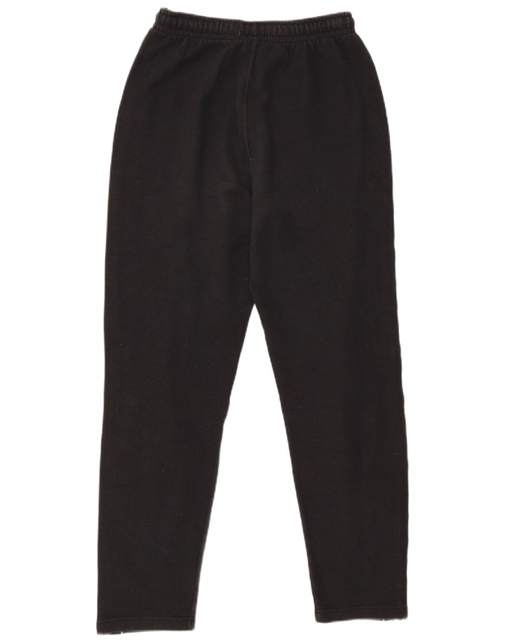Champion Mens Graphic Tracksuit Trousers Small Black Cotton