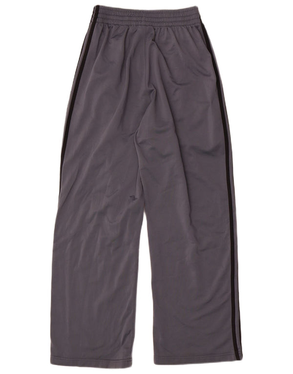 Pantaloni da tuta Adidas da uomo piccoli in poliestere grigio