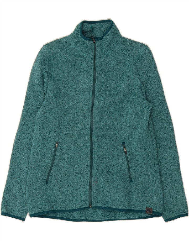 L.L.BEAN Womens Tracksuit Top Jacket UK 14 Medium Green Polyester Vintage L.L.Bean and Second-Hand L.L.Bean from Messina Hembry 
