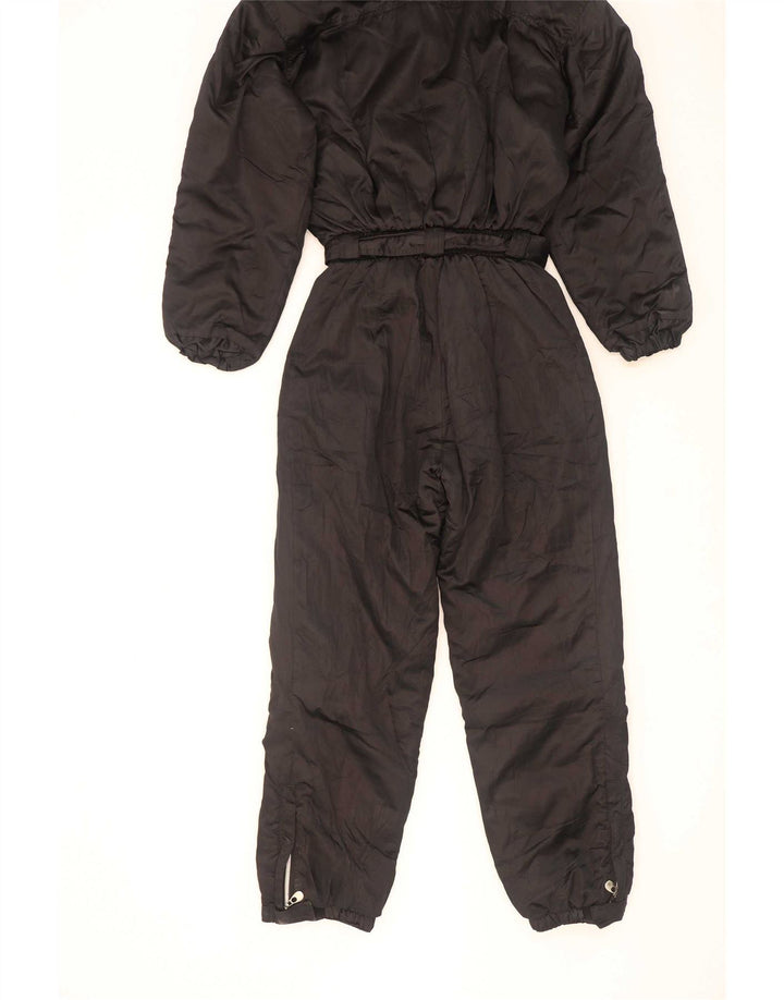 Vintage Womens Ski Jumpsuit IT 46 Large Black