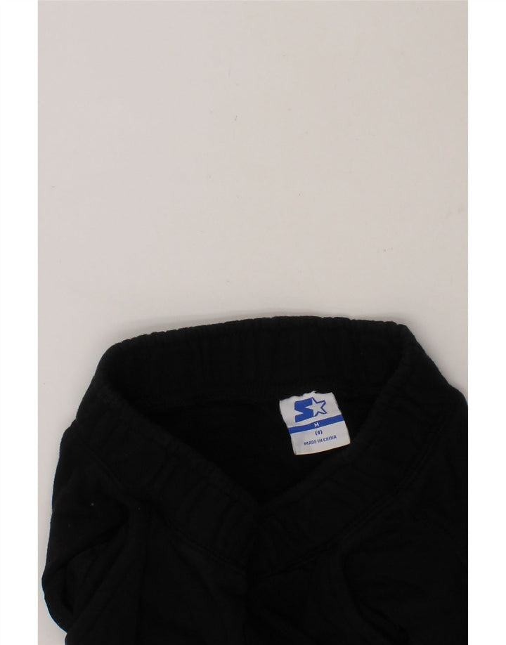 STARTER Boys Cargo Tracksuit Trousers 7-8 Years Medium Black Cotton Vintage Starter and Second-Hand Starter from Messina Hembry 