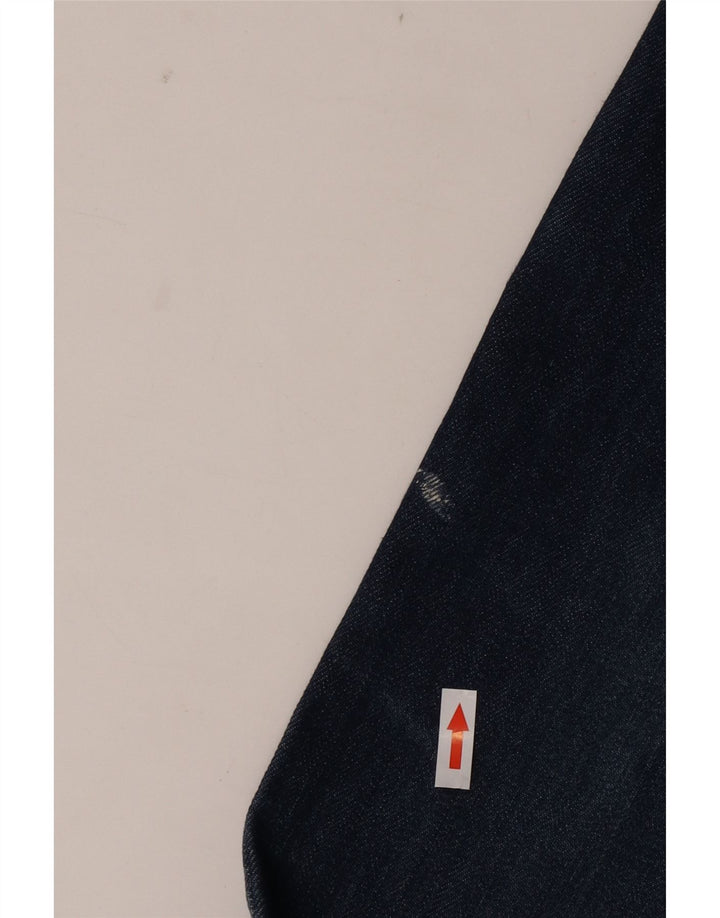 Levi's Mens Straight Jeans W33 L34 Blue Cotton