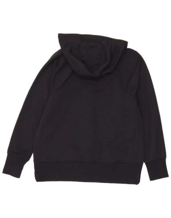 Nike Mens Dri Fit Zip Hoodie Sweater Small Black