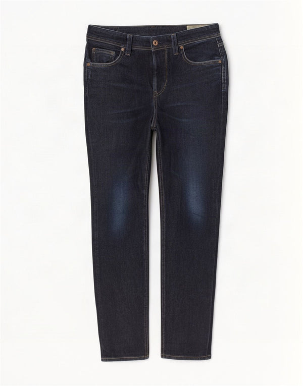 Jeans da uomo affusolati regolari Larkee-Beex Diesel W32 L32 cotone blu navy
