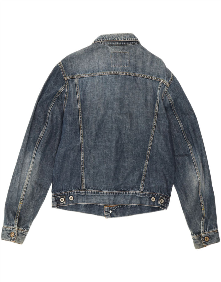 CASUCCI Womens Denim Jacket UK 20 2XL Blue Cotton Vintage Casucci and Second-Hand Casucci from Messina Hembry 