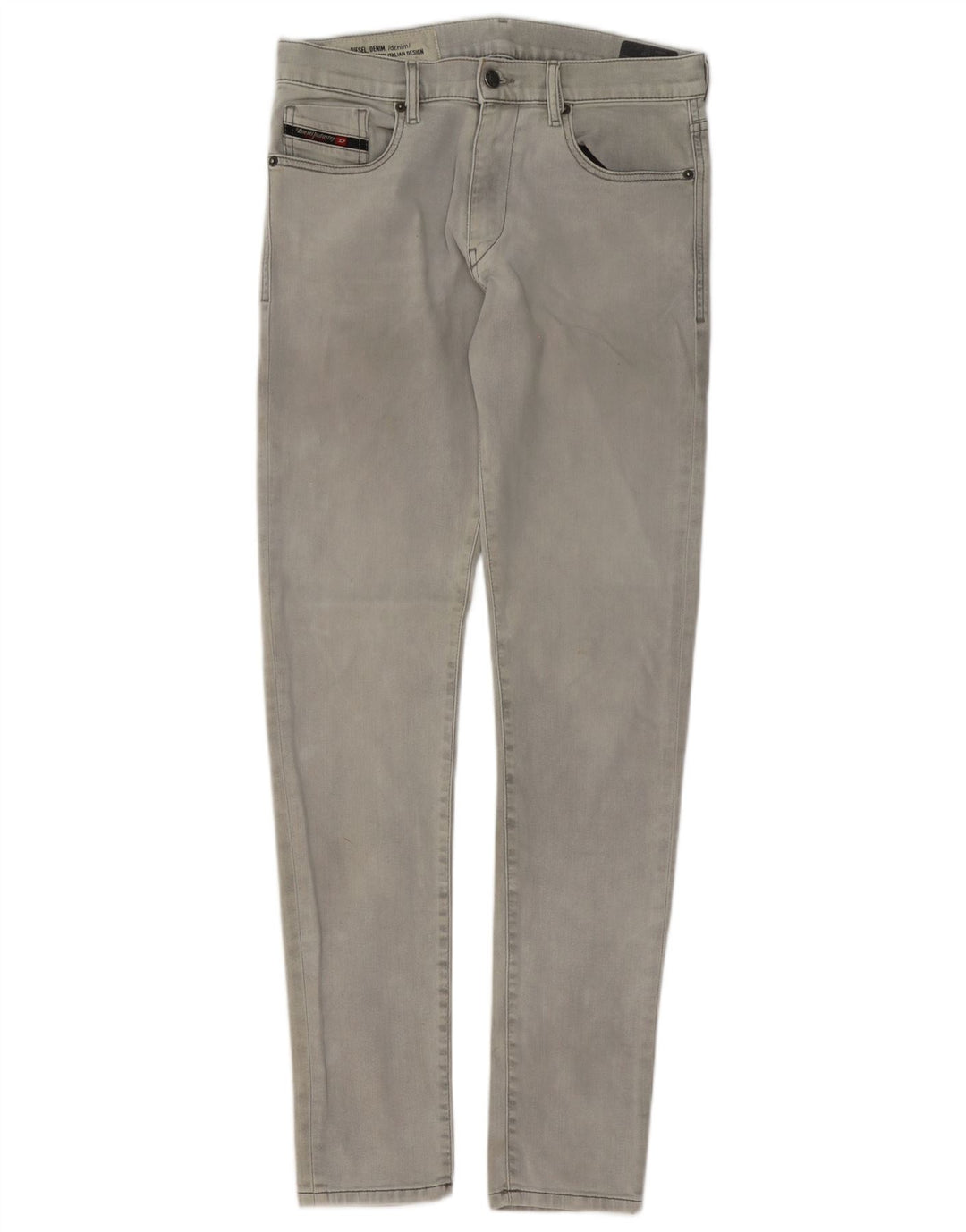 Diesel Mens D-Strukt Slim Jeans W29 L32 Grey