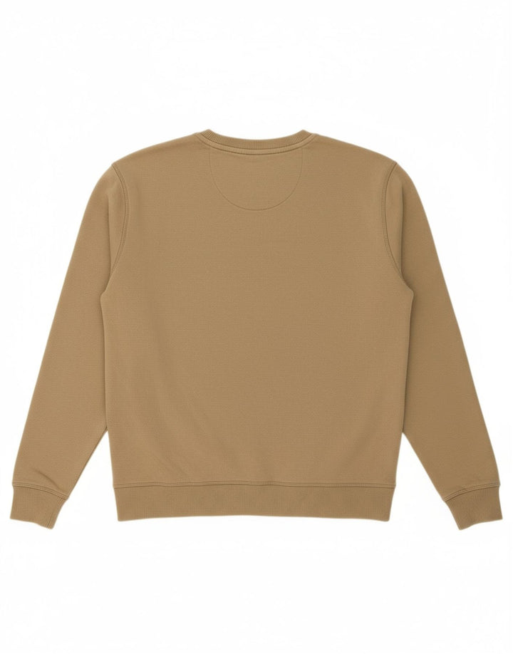 JACK WILLS Mens Sweatshirt Jumper Small Beige Cotton