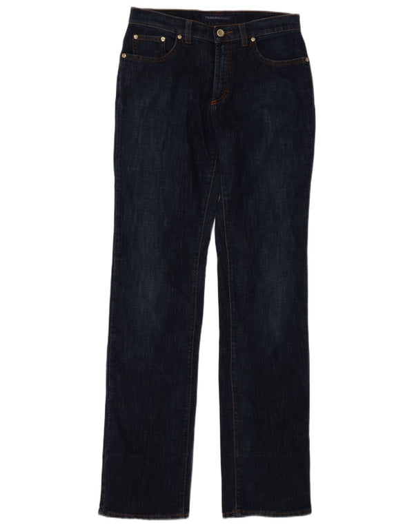 Γυναικείο τζιν Trussardi ίσιο W27 L34 Navy Blue