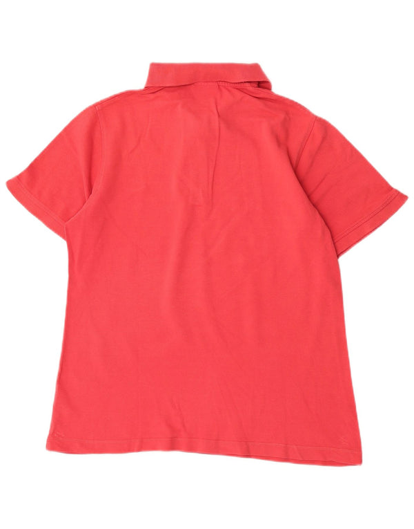 Damska koszulka polo Jack Wolfskin UK 10, mała, różowa, bawełniana