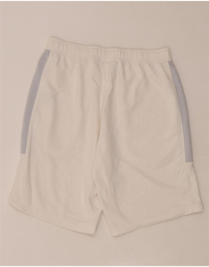 Nike Mens Graphic Sport Shorts Medium White Colourblock Cotton
