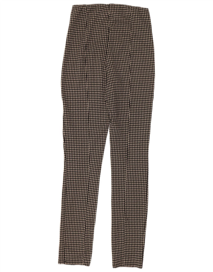 Leggings pentru femei Zara UK 14 Medium Black Houndstooth