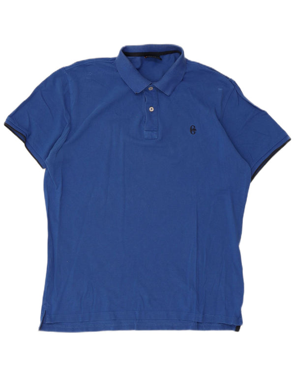 Polo Uomo Conte of Florence Large Blu Cotone