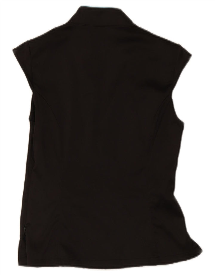 Γυναικεία μπλούζα Jane Norman Top UK 12 Medium Black Floral Polyester