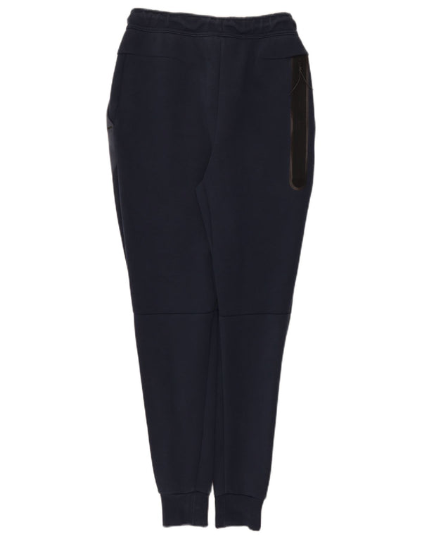 Pantaloni da tuta da uomo Nike Joggers XS Blu Navy Colourblock in cotone