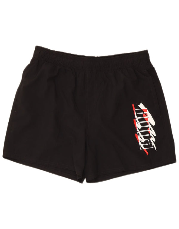 Puma Mens Graphic Sport Shorts Large Black